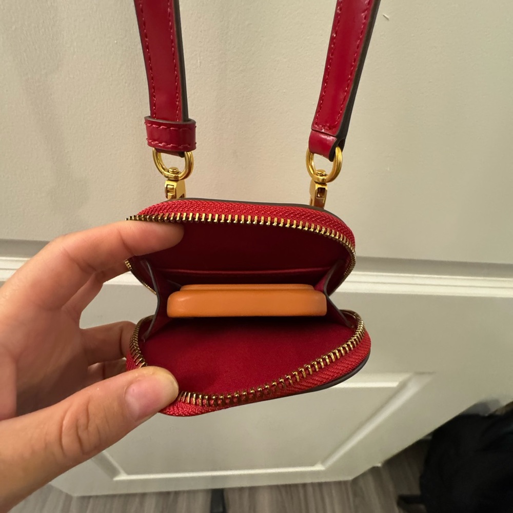 Tory Burch Deep Red Crossbody Phone holder - Picture 9 of 13